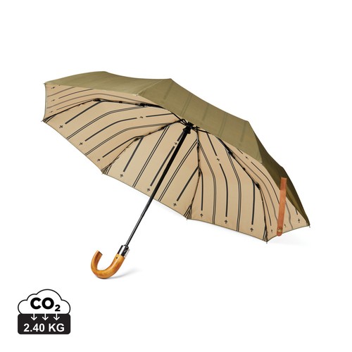 Ombrello pieghevole 21" VINGA Bosler in rPET RCS Ombrello pieghevole 21" VINGA Bosler in rPET RCS