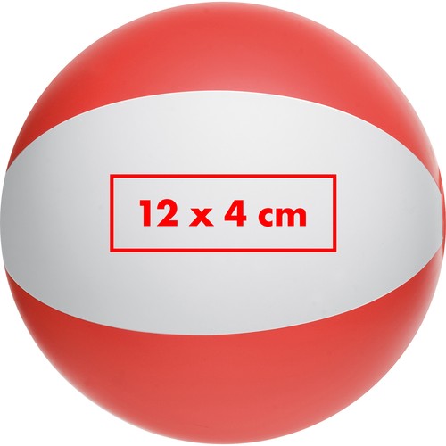 Bicoloured beach ball Bicoloured beach ball
