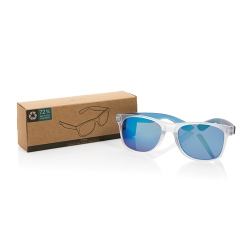 Gleam RCS recycled PC mirror lens sunglasses Gleam RCS recycled PC mirror lens sunglasses
