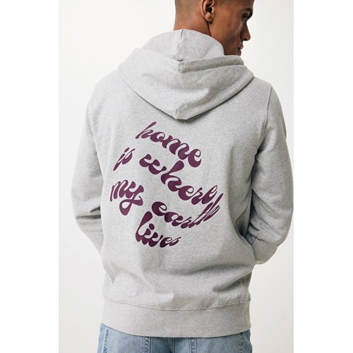 IQONIQ Abisko gerecycled katoen hoodie met rits