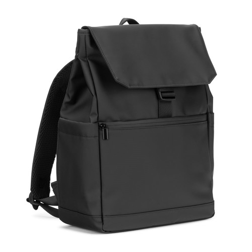AZORES BAG. PU laptop rucksack (16"), with a flap covering all compartments AZORES BAG. PU laptop rucksack (16"), with a flap covering all compartments