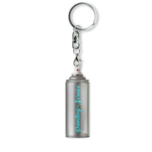 Key Ring Hard Single, Doming in full color, 10-20 cm2