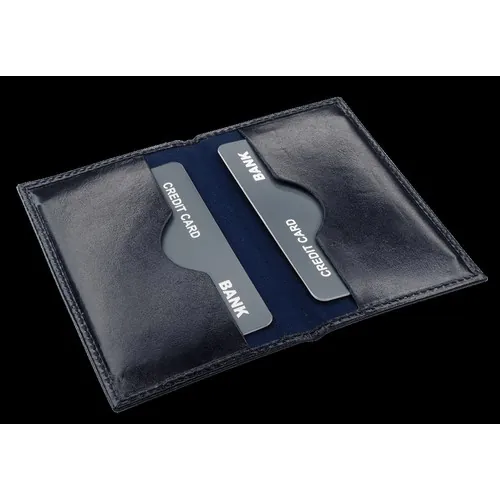 RFID credit and business card holder