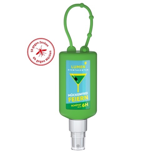 Insect Repellent Spray (sensitive), 50 ml Bumper green, Body Label