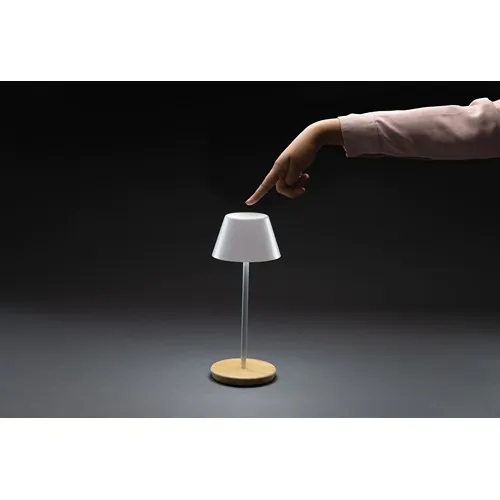 Pure Glow RCS usb-rechargeable recycled plastic table lamp Pure Glow RCS usb-rechargeable recycled plastic table lamp