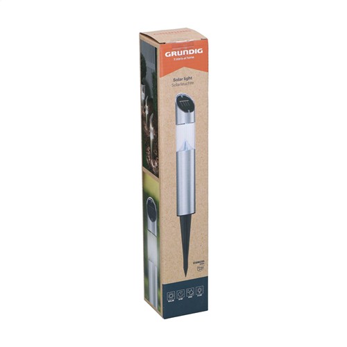 Grundig Solar Stainless Steel Garden LED-Light Grundig Solar Stainless Steel Garden LED-Light