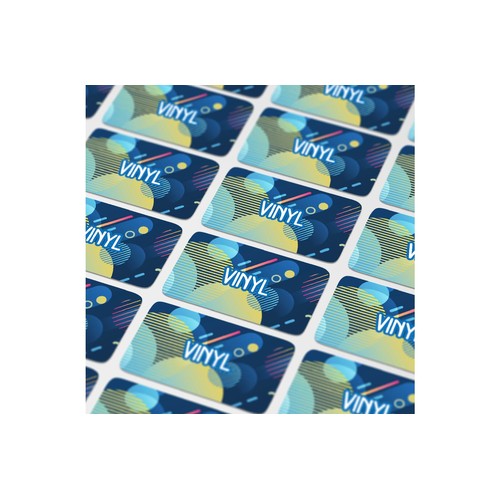 Vinyl Sticker Rectangle 60x25mm Vinyl Sticker Rectangle 60x25mm