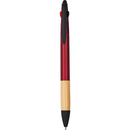 3 COLORS TOUCH SCREEN BALLPOINT PEN IN PLASTIC AND BAMBOO 3 COLORS TOUCH SCREEN BALLPOINT PEN IN PLASTIC AND BAMBOO