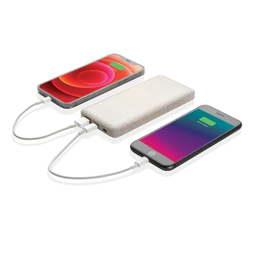 10.000 mAh Weizenstroh Powerbank 10.000 mAh Weizenstroh Powerbank
