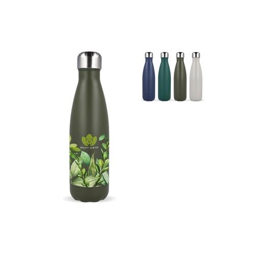 Sagaform Nils stalen fles gepoedercoat 500 ml