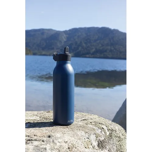 Avira Ara RCS recycled staal fliptop water fles 500ML Avira Ara RCS recycled staal fliptop water fles 500ML