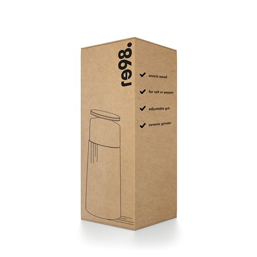 Pepper or Salt Mill RE98-MILLMASTER