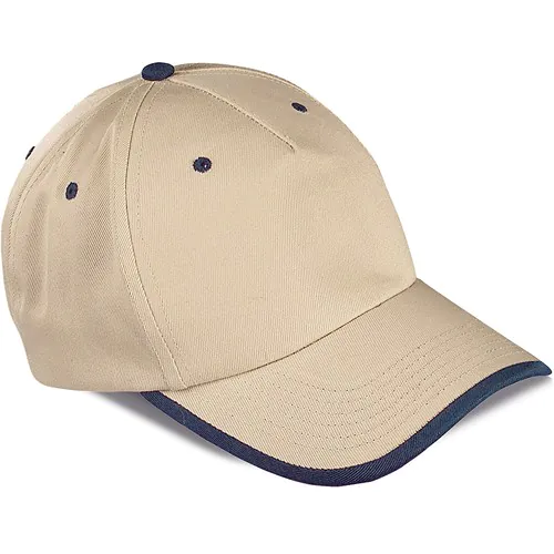 CASQUETTE 5 PANNEAUX EN 80% POLYESTER-20% COTON