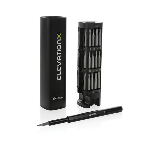 Gear X RCS gerecycled aluminium 46 pcs schroevendraaierset