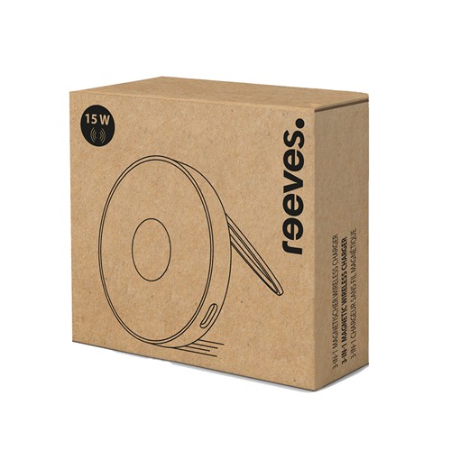 3 in 1 Chargeur sans fil magnétique REEVES-QUIMO 3 in 1 Chargeur sans fil magnétique REEVES-QUIMO