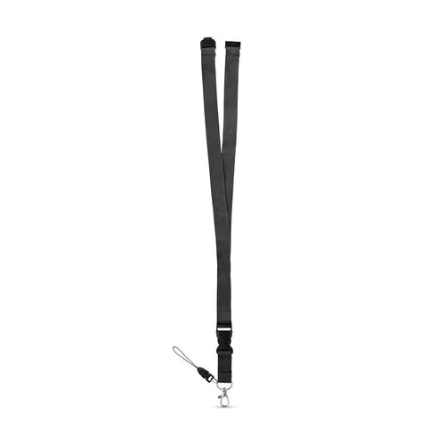 MURRAY. Polyester lanyard met metalen karabijnhaak MURRAY. Polyester lanyard met metalen karabijnhaak