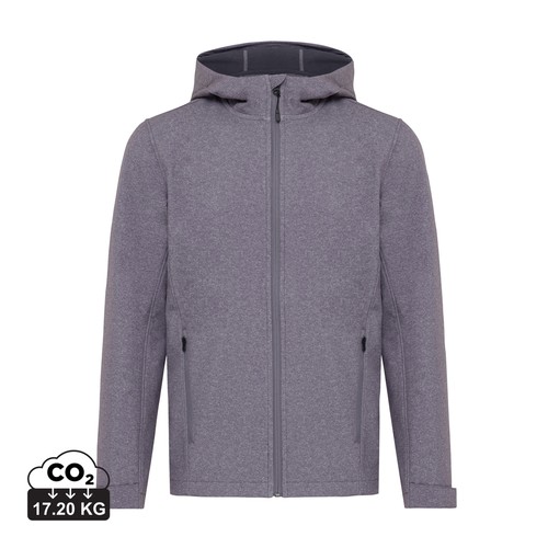 Veste homme soft shell en polyester recyclé IQONIQ Makalu
