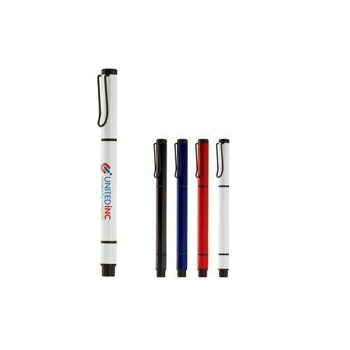 Ball pen with textmarker 2-in-1 Ball pen with textmarker 2-in-1