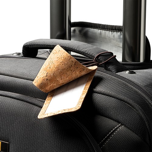 Cork luggage tag with card included Arcugnano