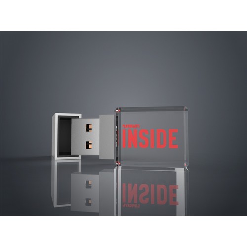 USB CRYSTAL SQUARE (2GB)