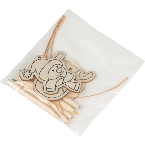 Set addobbi natalizi albero di natale