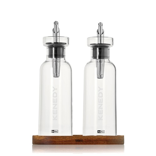 Set olio e aceto AdHoc Menage AromaPour da 300ML Set olio e aceto AdHoc Menage AromaPour da 300ML