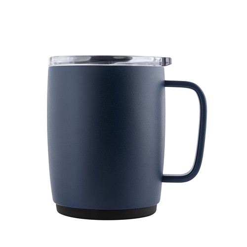 Metmaxx® "Crema OfficeVibeThermo" thermal mug, blue with lid Metmaxx® "Crema OfficeVibeThermo" thermal mug, blue with lid