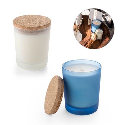 DUVAL. Bougie aromatique dans une coupe en verre avec couvercle en liège 180 g DUVAL. Bougie aromatique dans une coupe en verre avec couvercle en liège 180 g