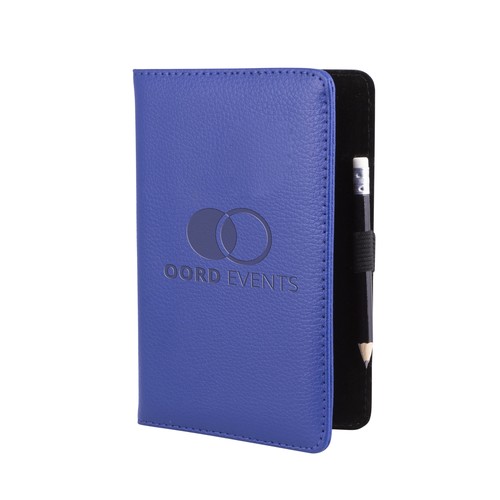 Leather scorecard holder embossed Leather scorecard holder embossed