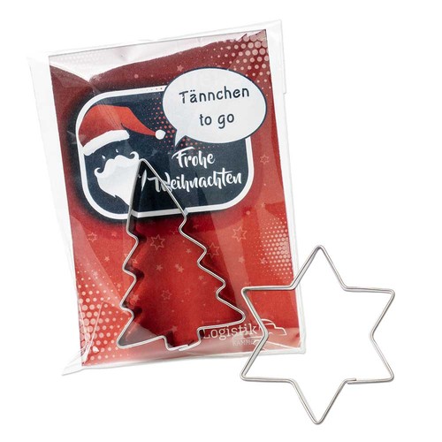 Baking-shape in bag - winter - Star Baking-shape in bag - winter - Star