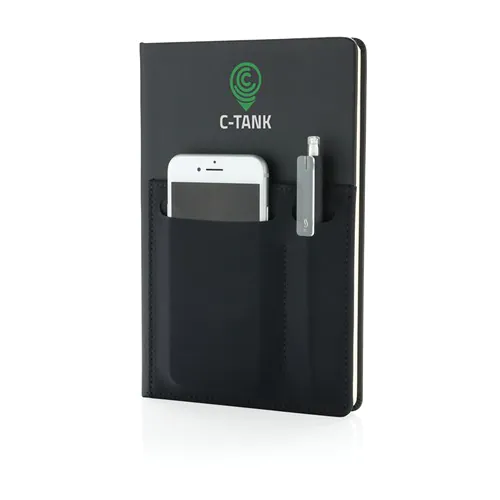 A5 Deluxe notebook with smart pockets A5 Deluxe notebook with smart pockets