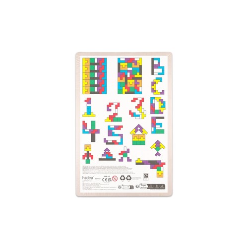 MOKI. Construction and interlocking game made of plywood MOKI. Construction and interlocking game made of plywood