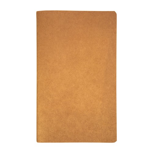 Notizbuch mit Einband aus Recyclingpapier, elfenbeinfarbene linierte Blätter Notizbuch mit Einband aus Recyclingpapier, elfenbeinfarbene linierte Blätter