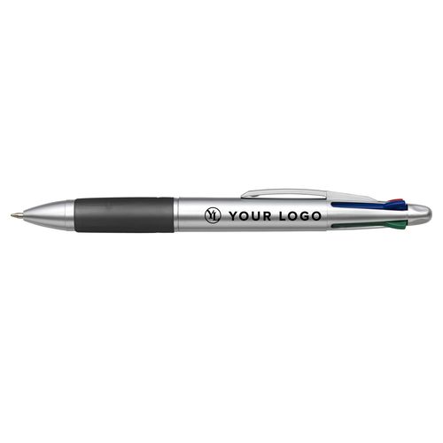 Bolígrafo de plástico con 4 tintas Chloë