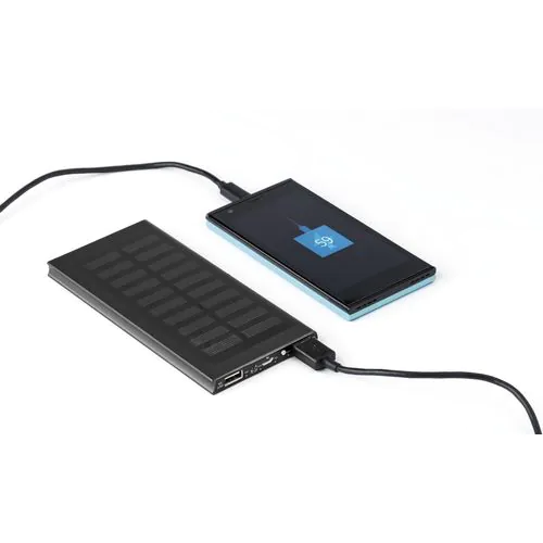 ABS and aluminium solar charger Adriana ABS and aluminium solar charger Adriana