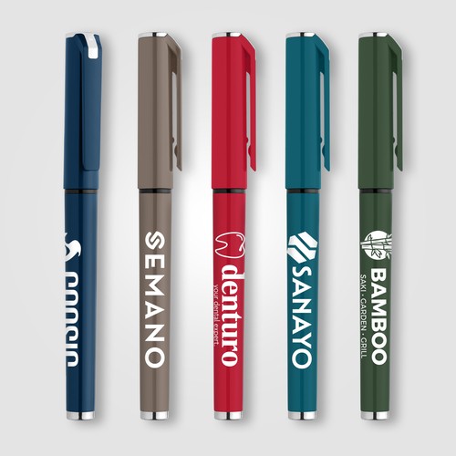 Islander Recycled Plastic Monochrome Gel Grip Pen Islander Recycled Plastic Monochrome Gel Grip Pen