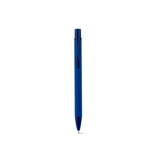 CLINT. Recycled aluminium (100% rAL) ballpoint pen with rubber finish