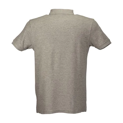 100% piqué cotton (180 g/m2) short-sleeved polo shirt with two-button collar