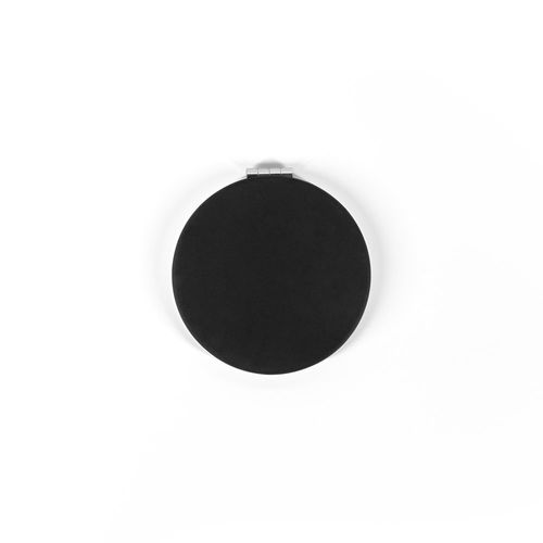 FREYA. Miroir rond double face avec extérieur en PU mat FREYA. Miroir rond double face avec extérieur en PU mat