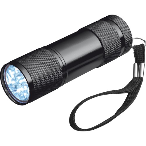 Aluminium zaklamp 9 LED Aluminium zaklamp 9 LED