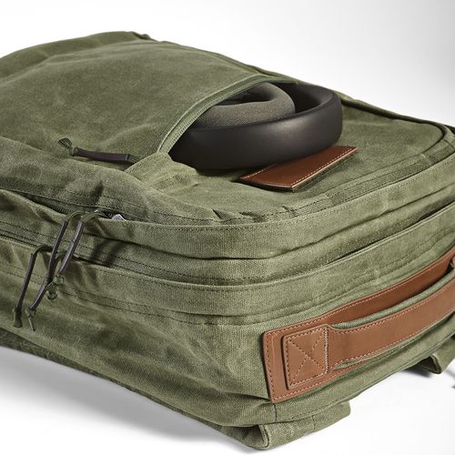 Zaino Cape Town 27L, cotone riciclato 230gsm, per laptop 17"