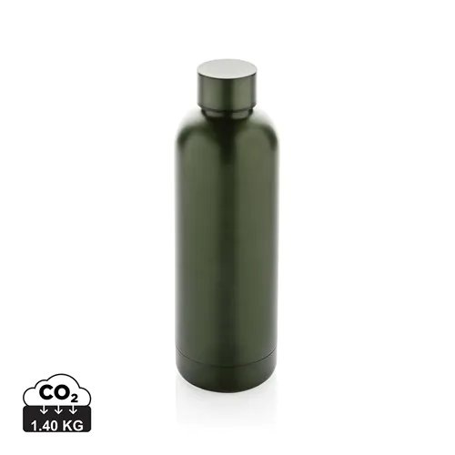 Botella al vacío Impact de acero inoxidable reciclado RCS Botella al vacío Impact de acero inoxidable reciclado RCS