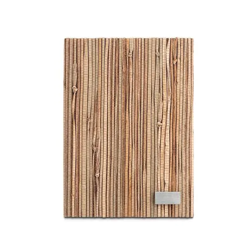 NERUDA. A5 notepad with hardcover made from natural straw fibres NERUDA. A5 notepad with hardcover made from natural straw fibres