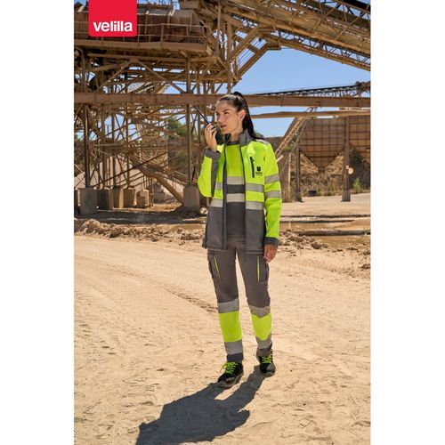 VL ZEUS. Two-tone, multi-pocket stretch trousers (240g/m²), in cotton (46%), EME (38%) and polyester (16%) VL ZEUS. Two-tone, multi-pocket stretch trousers (240g/m²), in cotton (46%), EME (38%) and polyester (16%)