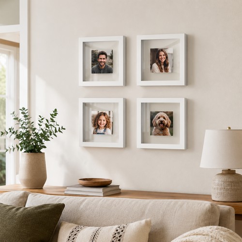Custom Framed Floating Photos - UV-LED Print, Made to Order Custom Framed Floating Photos - UV-LED Print, Made to Order