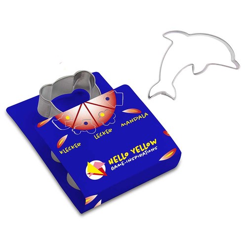 Bakvorm voor kinderen - Dolfijn, druk 4/0-c Bakvorm voor kinderen - Dolfijn, druk 4/0-c