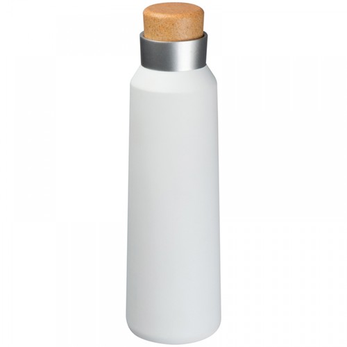 Bouteille thermos dune capacité de 500 ml avec bouchon en bois