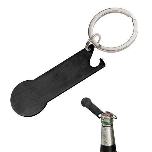 Sleutelhanger met winkelwagenmunt Stickit