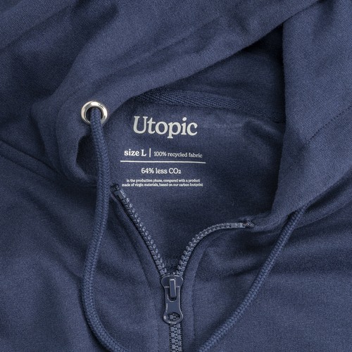 100% regenerated fabric unisex hooded sweatshirt 100% regenerated fabric unisex hooded sweatshirt
