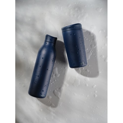 Bouteille d'eau 600ml en acier recyclé RCS Avira Alok Bouteille d'eau 600ml en acier recyclé RCS Avira Alok